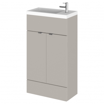 Hudson Reed Fusion Slimline 500mm 2-Door Floor Standing Vanity Unit