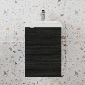 Hudson Reed Fusion 400mm 1-Door Wall Hung Vanity Unit