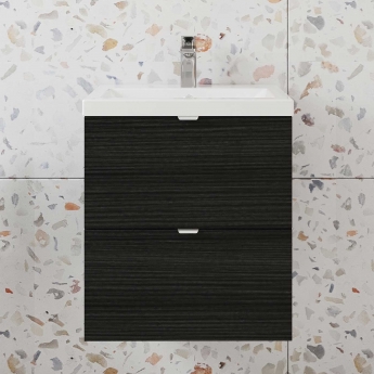 Hudson Reed Fusion 500mm 2-Drawer Wall Hung Vanity Unit