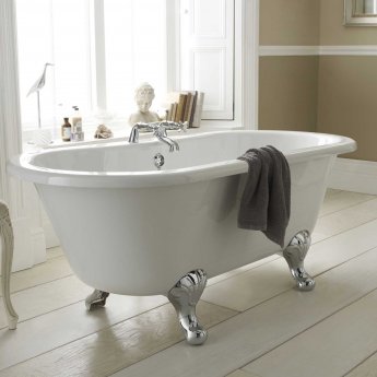 Hudson Reed Grosvenor Freestanding Bath 1700mm x 745mm - Pride Leg Set