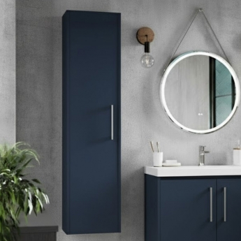 Hudson Reed Juno 350mm Wall Hung 1-Door Tall Storage Unit