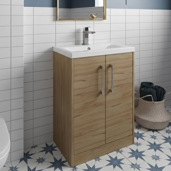 Hudson Reed Juno 600mm 2-Door Floor Standing Vanity Unit