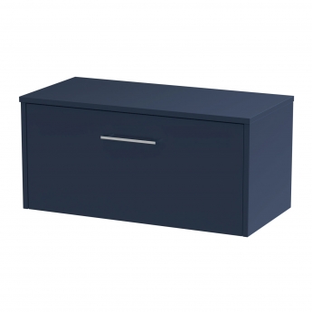 Hudson Reed Juno 800mm 1-Drawer Wall Hung Vanity Unit with Countertop