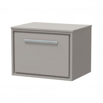 Hudson Reed Lille 600mm 1-Drawer Wall Hung Vanity Unit with Countertop