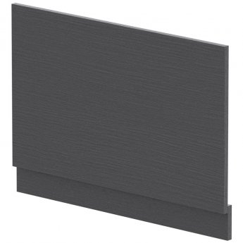 Hudson Reed MFC Straight Bath End Panel and Plinth 560mm H x 800mm W - Graphite Grey