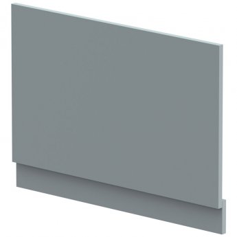 Hudson Reed MFC Straight Bath End Panel and Plinth 560mm H x 800mm W - Coastal Grey