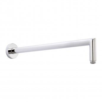 Hudson Reed Mitred Wall Mounted Shower Arm 460mm Length - Chrome