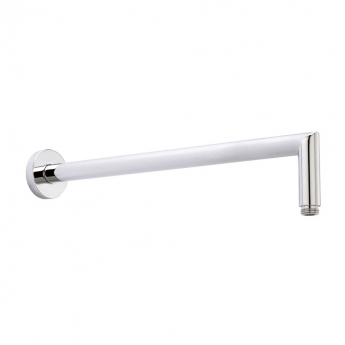 Hudson Reed Mitred Wall Mounted Shower Arm 460mm Length - Chrome
