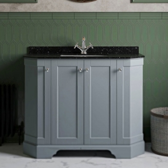 Hudson Reed Old London Angled 1000mm Floor Standing Vanity Unit