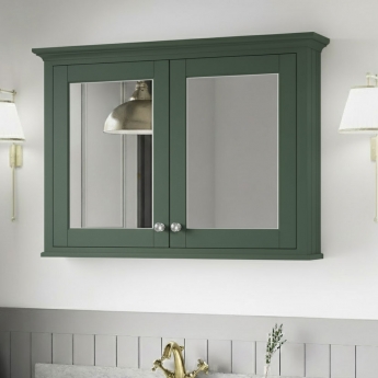 Hudson Reed Old London 1050mm 2-Door Mirrored Bathroom Cabinet