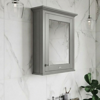 Hudson Reed Old London 650mm 1-Door Mirrored Bathroom Cabinet
