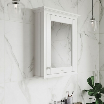 Hudson Reed Old London 650mm 1-Door Mirrored Bathroom Cabinet