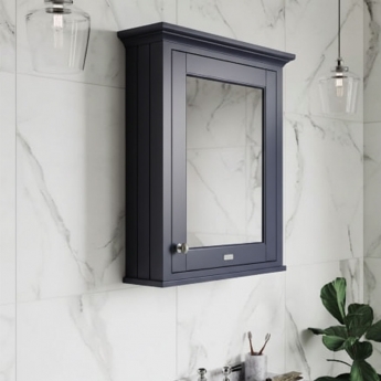 Hudson Reed Old London 650mm 1-Door Mirrored Bathroom Cabinet