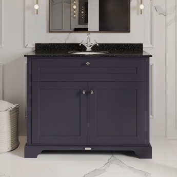 Hudson Reed Old London Marble Top 1000mm Floor Standing Vanity Unit