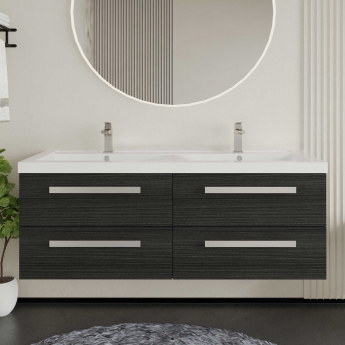 Hudson Reed Quartet 1440mm 4-Drawer Wall Hung Vanity Unit