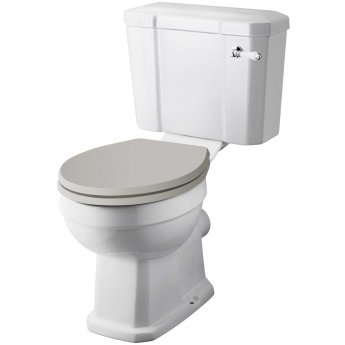 Hudson Reed Richmond Comfort Height Close Coupled Toilet with Cistern - Excluding Seat
