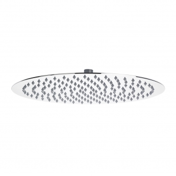 Hudson Reed Round Fixed Shower Head 400mm Diameter - Stainless Steel