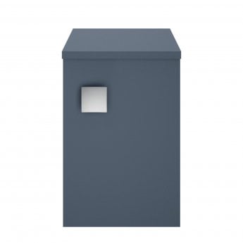 Hudson Reed Sarenna 1-Door Side Cabinet Unit 305mm Wide - Mineral Blue