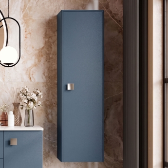 Hudson Reed Sarenna 350mm Wall Hung 1-Door Tall Storage Unit | Product Image