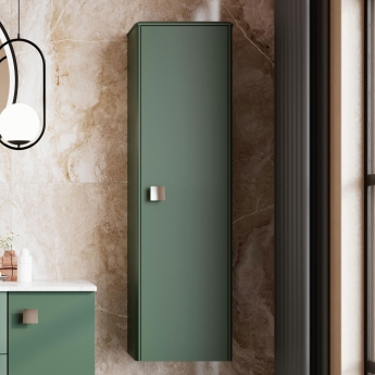 Hudson Reed Sarenna 350mm Wall Hung 1-Door Tall Storage Unit | Product Image