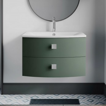 Hudson Reed Sarenna 700mm 2-Drawer Wall Hung Vanity Unit