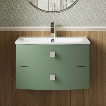 Hudson Reed Sarenna 700mm 2-Drawer Wall Hung Vanity Unit | Product Image