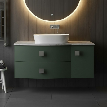 Hudson Reed Sarenna Marble Top 1000mm Wall Hung Vanity Unit