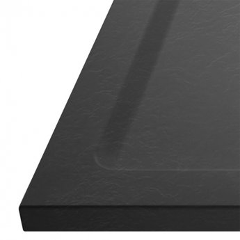 Hudson Reed Rectangular Shower Tray 900mm x 700mm - Slate Grey