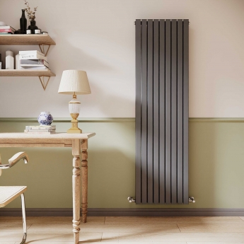 Delphi Accent Anthracite Vertical Designer Radiator