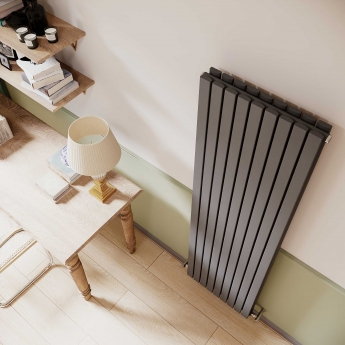 Delphi Accent Anthracite Vertical Designer Radiator