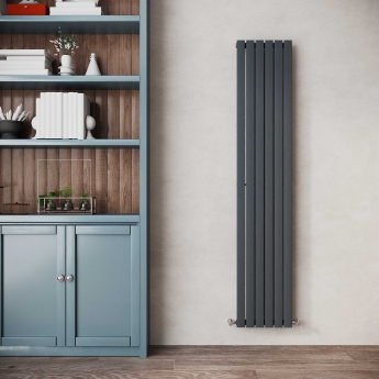 Delphi Accent Anthracite Vertical Designer Radiator