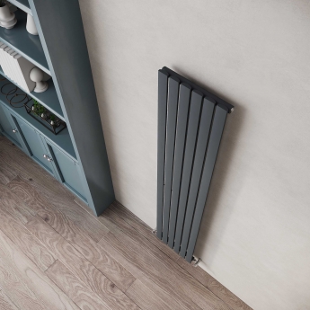 Delphi Accent Anthracite Vertical Designer Radiator