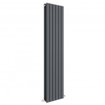 Hudson Reed Sloane Double Designer Vertical Radiator 1500mm H x 354mm W - Anthracite