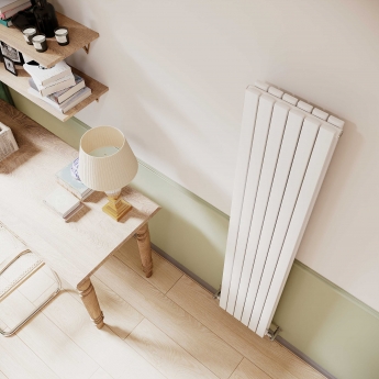 Delphi Accent White Vertical Designer Radiator