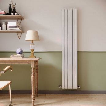 Delphi Accent White Vertical Designer Radiator