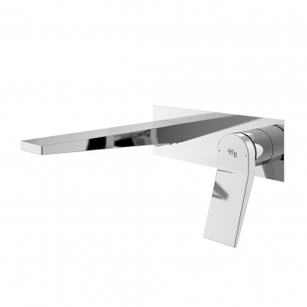 Hudson Reed Soar Single Lever Basin Mixer Tap Wall Mounted - Chrome