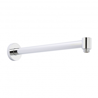 Hudson Reed Tec Dual Concealed Shower Valve with Cloudburst Fixed Head - Chrome