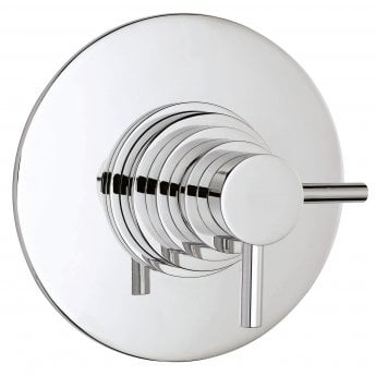 Hudson Reed Tec Dual Concealed Shower Valve Concentric Dual Handle - Chrome
