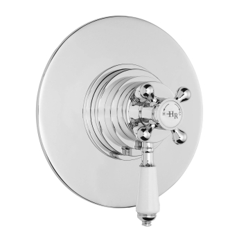 Hudson Reed Topaz Concealed Shower Valve Dual Handle - Chrome | Product Image