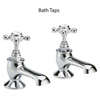 Hudson Reed Topaz Basin Taps and Bath Taps - Chrome