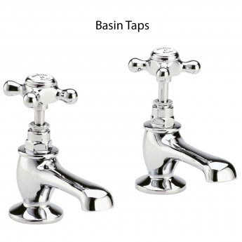Hudson Reed Topaz Basin Taps and Bath Taps - Chrome