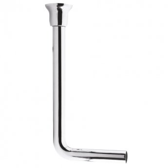 Hudson Reed Traditional Toilet Flush Pipe Pack with Low Level - Chrome