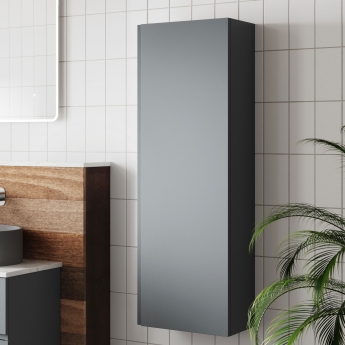 Hudson Reed Urban 400mm Wall Hung 1-Door Tall Storage Unit