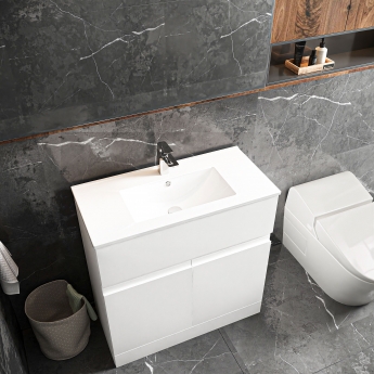 Hudson Reed Urban 800mm 2-Door 1-Drawer Floor Standing Vanity Unit