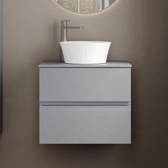 Hudson Reed Urban 600mm 2-Drawer Wall Hung Vanity Unit with Countertop | Product Image