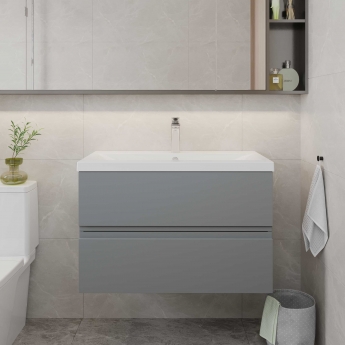 Hudson Reed Urban 800mm 2-Drawer Wall Hung Vanity Unit