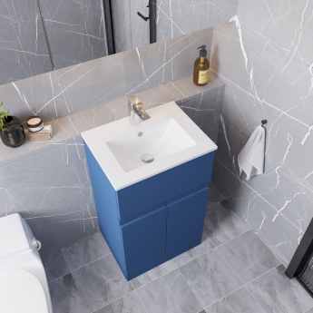 Hudson Reed Urban 500mm 2-Door 1-Drawer Floor Standing Vanity Unit