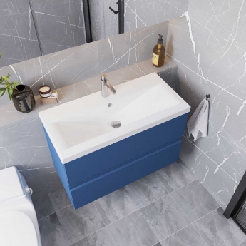 Hudson Reed Urban 800mm 2-Drawer Wall Hung Vanity Unit