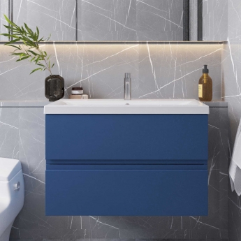 Hudson Reed Urban 800mm 2-Drawer Wall Hung Vanity Unit