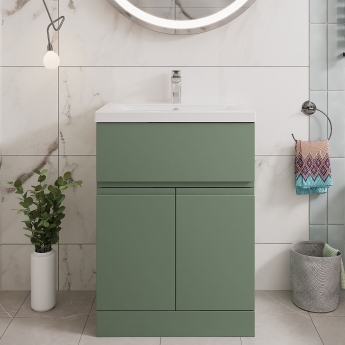 Hudson Reed Urban 600mm 2-Door 1-Drawer Floor Standing Vanity Unit